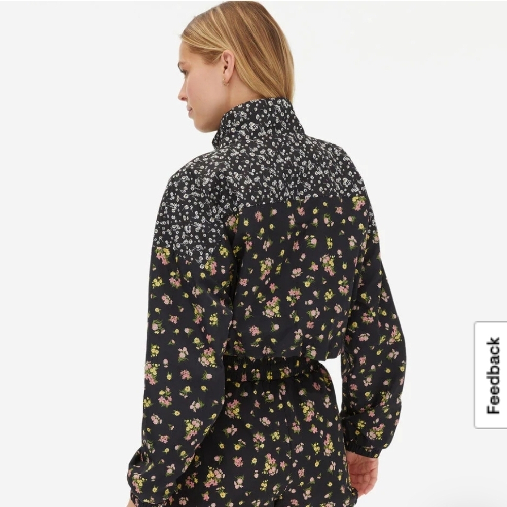 NWT Aeropostale Floral Black Women's Jacket